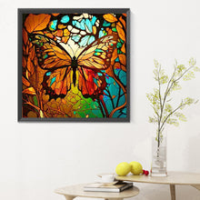 Load image into Gallery viewer, Butterfly 30*30CM Full Round Drill Diamond Painting
