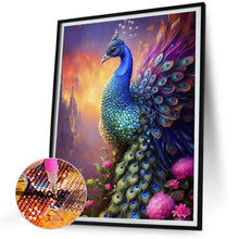 Load image into Gallery viewer, Peacock 30*40CM Full Round Drill Diamond Painting
