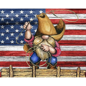 Cowboy Goblin 50*40CM Full Square Drill Diamond Painting