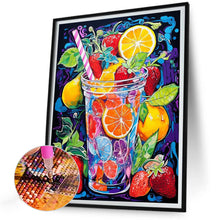 Load image into Gallery viewer, Fruit Tea Cup 30*40CM Full Round Drill Diamond Painting
