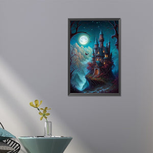 Youye Castle 40*60CM Full Round Drill Diamond Painting