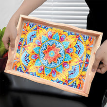 Load image into Gallery viewer, Diamond Painting Nesting Food Trays with Handle Coffee Table Tray (#1)
