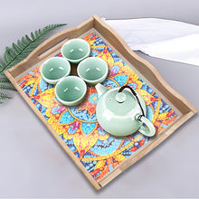 Load image into Gallery viewer, Diamond Painting Nesting Food Trays with Handle Coffee Table Tray (#1)
