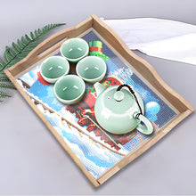 Load image into Gallery viewer, Diamond Painting Nesting Food Trays with Handle Coffee Table Tray (#3)
