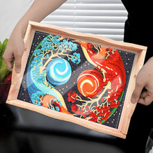 Load image into Gallery viewer, Diamond Painting Nesting Food Trays with Handle Coffee Table Tray (#5)
