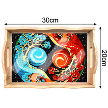 Load image into Gallery viewer, Diamond Painting Nesting Food Trays with Handle Coffee Table Tray (#5)
