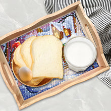 Load image into Gallery viewer, Diamond Painting Nesting Food Trays with Handle Coffee Table Tray (#6)
