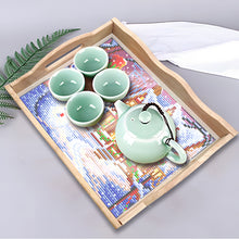 Load image into Gallery viewer, Diamond Painting Nesting Food Trays with Handle Coffee Table Tray (#6)
