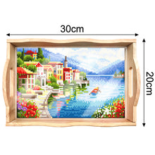 Load image into Gallery viewer, Diamond Painting Nesting Food Trays with Handle Coffee Table Tray (#7)
