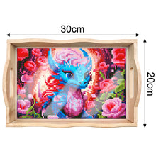 Load image into Gallery viewer, Diamond Painting Nesting Food Trays with Handle Coffee Table Tray (#1)
