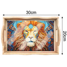 Load image into Gallery viewer, Diamond Painting Nesting Food Trays with Handle Coffee Table Tray (#5)
