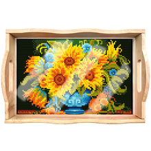 Load image into Gallery viewer, Diamond Painting Nesting Food Trays with Handle Coffee Table Tray (#6)
