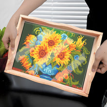 Load image into Gallery viewer, Diamond Painting Nesting Food Trays with Handle Coffee Table Tray (#6)
