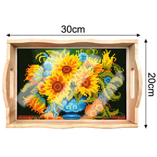 Load image into Gallery viewer, Diamond Painting Nesting Food Trays with Handle Coffee Table Tray (#6)
