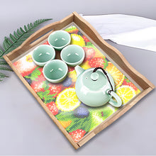 Load image into Gallery viewer, Diamond Painting Nesting Food Trays with Handle Coffee Table Tray (#7)
