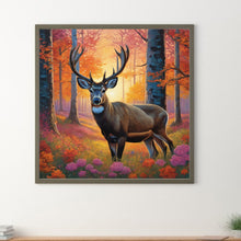 Load image into Gallery viewer, Deer 40*40CM Full Round Drill Diamond Painting
