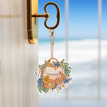 Load image into Gallery viewer, 8PCS Double Sided Special Shape Diamond Painting Keychain (Handbag)
