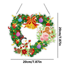 Load image into Gallery viewer, Special Shaped Diamond Painting Wall Decor Wreath (Love Snowman Cookie Man)
