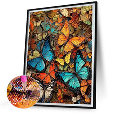 Load image into Gallery viewer, Multicolor Butterfly 30*40CM Full Round Drill Diamond Painting
