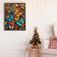 Load image into Gallery viewer, Multicolor Butterfly 30*40CM Full Round Drill Diamond Painting

