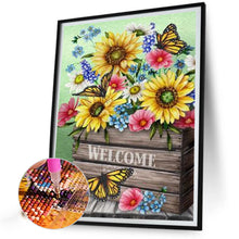 Load image into Gallery viewer, Sunflower Bouquet 40*50CM Full Square Drill Diamond Painting
