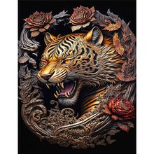 Load image into Gallery viewer, Bronzed Tiger 30*40CM Full Square Drill Diamond Painting
