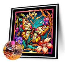 Load image into Gallery viewer, Butterfly Crafts 30*30CM Full Round Drill Diamond Painting
