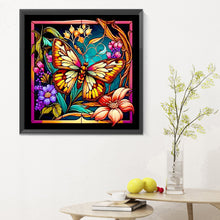 Load image into Gallery viewer, Butterfly Crafts 30*30CM Full Round Drill Diamond Painting
