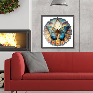 Butterfly Art 30*30CM Full Round Drill Diamond Painting