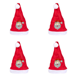 DIY Diamond Painting Christmas Hat Comfort Soft for Adults Unisex (Santa #6)