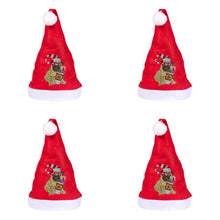 Load image into Gallery viewer, DIY Diamond Painting Christmas Hat Comfort Soft for Adults Unisex (Puppy #3)
