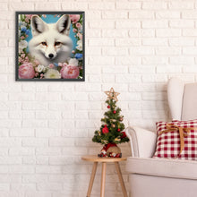 Load image into Gallery viewer, Fox And Flower 30*30CM Full Round Drill Diamond Painting
