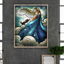 Load image into Gallery viewer, Angel Girl And Dog 40*50CM Full Round Drill Diamond Painting
