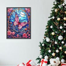 Load image into Gallery viewer, Butterfly And Rose 30*40CM Full Round Drill Diamond Painting

