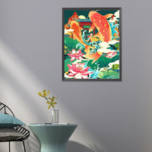 Load image into Gallery viewer, Fish Leaping Over The Dragon Gate 40*50CM Full Round Drill Diamond Painting
