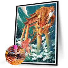 Load image into Gallery viewer, Fish Leaping Over The Dragon Gate 40*50CM Full Round Drill Diamond Painting
