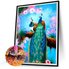 Load image into Gallery viewer, Peacock 40*50CM Full Round Drill Diamond Painting
