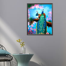 Load image into Gallery viewer, Peacock 40*50CM Full Round Drill Diamond Painting
