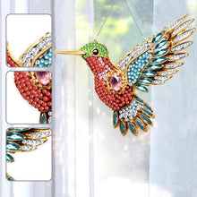 Load image into Gallery viewer, Acrylic Special Shape Diamond Painting Hanging Sign (Hummingbird #2)
