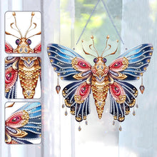 Load image into Gallery viewer, Acrylic Special Shape Diamond Painting Hanging Sign (Butterfly #4)
