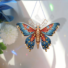 Load image into Gallery viewer, Acrylic Special Shape Diamond Painting Hanging Sign (Butterfly #7)
