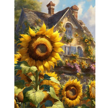 Load image into Gallery viewer, SunFlower And Manor 30*40CM Full Round Drill Diamond Painting
