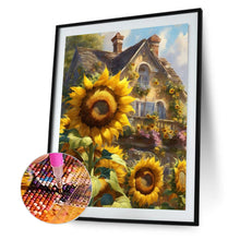 Load image into Gallery viewer, SunFlower And Manor 30*40CM Full Round Drill Diamond Painting
