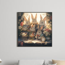 Load image into Gallery viewer, Rabbits Gathered Together 40*40CM Full Round Drill Diamond Painting
