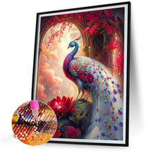 Load image into Gallery viewer, Flower And Peacocks 40*55CM Full Round Drill Diamond Painting
