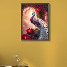 Load image into Gallery viewer, Flower And Peacocks 40*55CM Full Round Drill Diamond Painting
