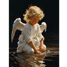 Load image into Gallery viewer, Angel 30*40CM Full Round Drill Diamond Painting
