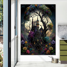 Load image into Gallery viewer, Full Moon Castle 50*70CM Full Round Drill Diamond Painting
