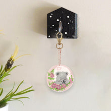 Load image into Gallery viewer, 6PCS Double Sided Full Drill Keyring Diamond Painting Keychain (Small Animal #1)
