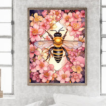 Load image into Gallery viewer, Flower Queen Bee 30*40CM Full Round Drill Diamond Painting
